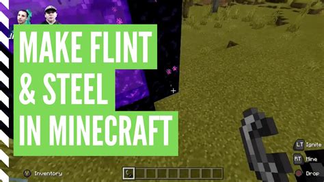 How To Make Flint And Steel In Minecraft (And How To Use It)