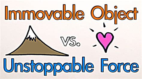 Immovable Object vs. Unstoppable Force - Which Wins? We LOVE ...