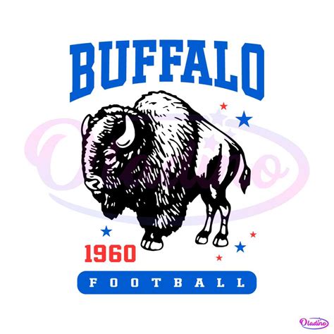 Buffalo Bills Football 1960 NFL Svg Digital Download