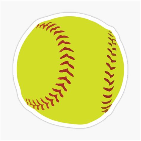 Softball Stickers | Redbubble