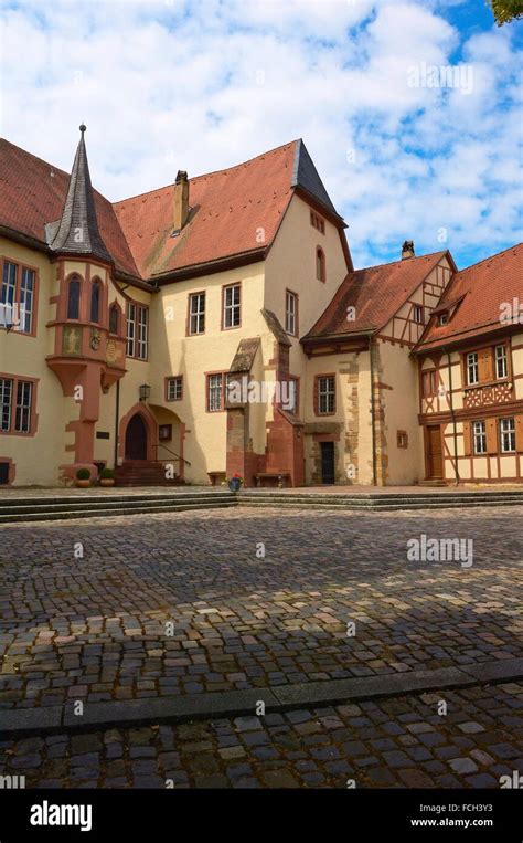 Kurmainzisches Schloss castle, Tauberbischofsheim, Baden-Wuerttemberg ...