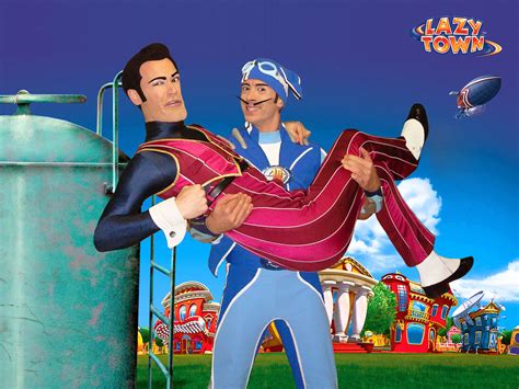 Lazy Town Sportacus Data Src Vertical Lazytown Wallpaper - Fun ...