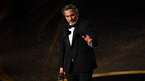 Oscars 2020: Read Joaquin Phoenix's full best-actor acceptance speech