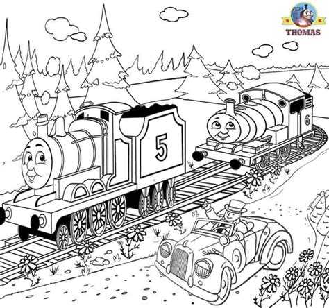 Thomas The Train Percy Coloring Page Coloring Pages