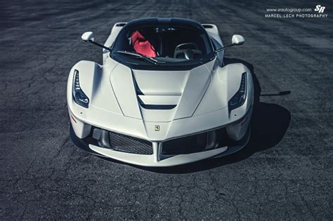 White Ferrari Laferrari Wallpaper