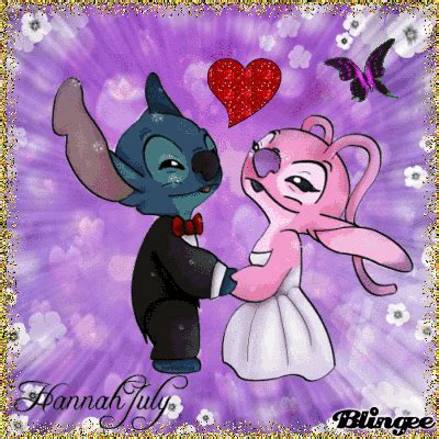 Stitch and Angel's Wedding Day Picture #134568293 | Blingee.com