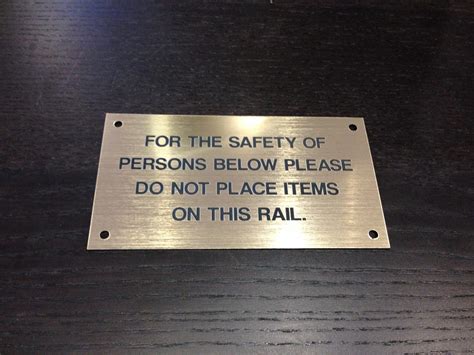 Metal Safety Sign - Action Signs