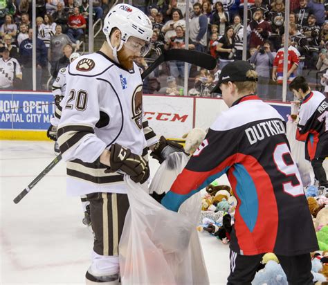 Hershey Bears set world record with 2018 Teddy Bear Toss