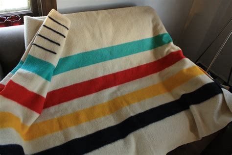 Vintage Hudson's Bay Point Blanket