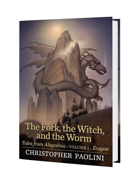 The Fork, the Witch, and the Worm book cover - Paolini