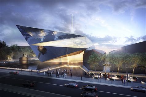 Five visions for new US Navy Museum unveiled | Archello