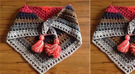 Crochet Scarf Shawl Step By Step - Love Crochet