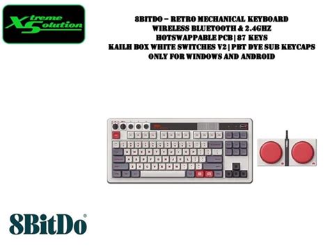 8BitDo - Retro Mechanical Keyboard | Wireless Bluetooth & 2.4Ghz ...