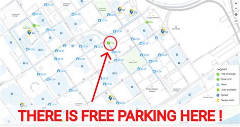 2025 Map of Free Parking in downtown St Paul - SpotAngels