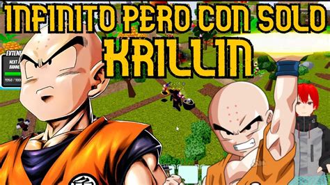 INFINITO PERO CON SOLO KRILLIN EN ASTD - YouTube