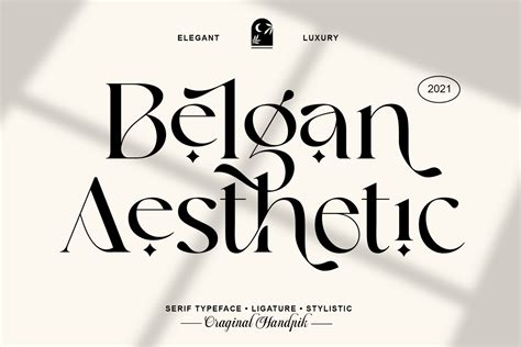 Belgan Aesthetic Font | handpik | FontSpace