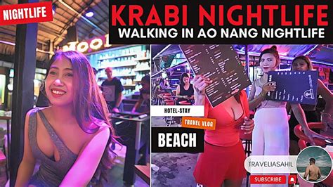 Krabi Nightlife | Exploring Krabi Town | Ao Nang Beach | TraveliaSahil - YouTube