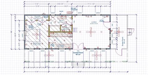 16X44 Cabin Floor Plans - floorplans.click