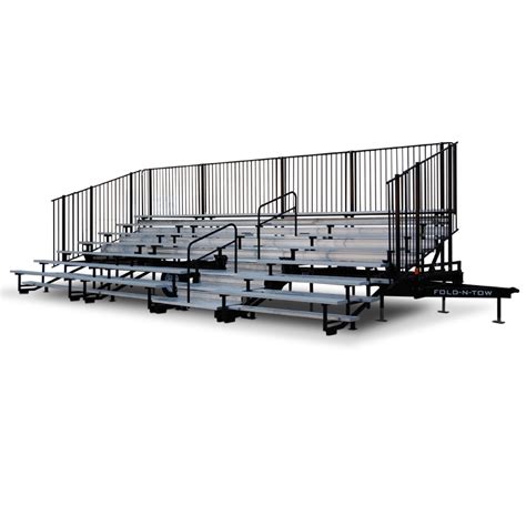 Granite Fold-N-Tow 107 Portable Bleachers – 107 seat Capacity | Granite ...