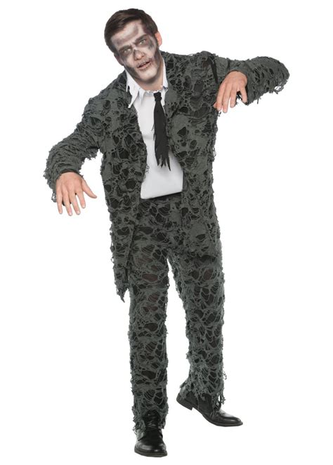 Mens Zombie Costume - Scary Costumes