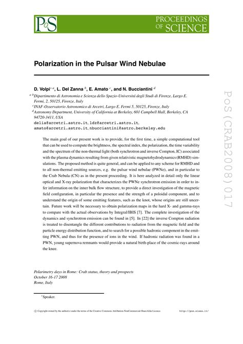 (PDF) Polarisation from Pulsar Wind Nebulae