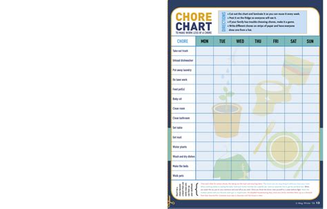 Printable Character Chore Charts - PrintableChoreCharts.net