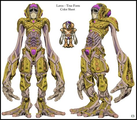 Color sheet Concept Lavos Front | Chrono trigger, Character art, Final ...