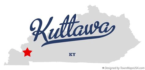 Map of Kuttawa, KY, Kentucky