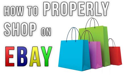 eBay Guide - How to properly shop online on ebay - YouTube