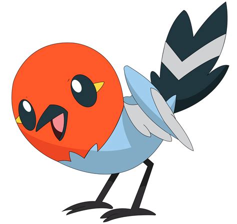 Fletchling - Vector by Ruki-Makino on DeviantArt