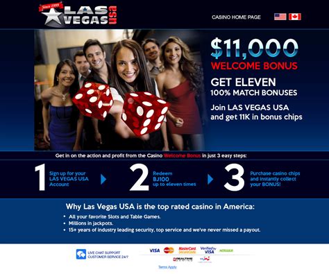 LAS VEGAS USA : PROMO 11.000 WELCOME BONUS