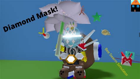 Diamond Mask! | Bee Swarm Simulator - YouTube