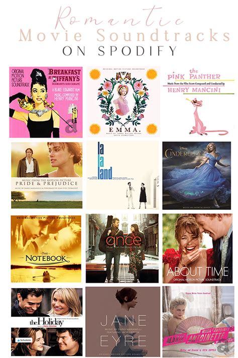 Spotify Romantic Movie Soundtracks to Put You in a Cozy Mood – Hannah ...