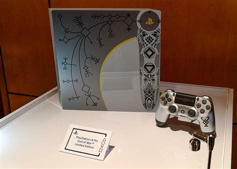 The 'God of War' PS4 Pro and the meanings behind the markings