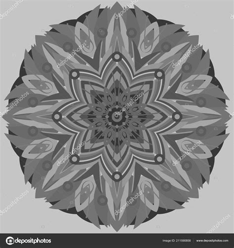 New Symmetrical Abstract Mandala Decorative Object Can Used Wallpaper ...