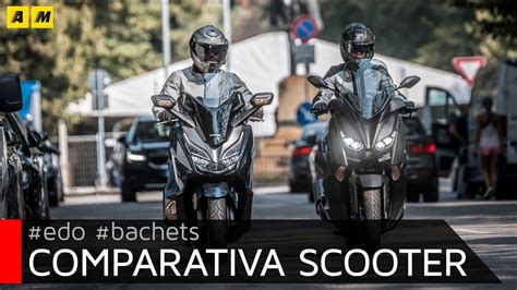 Comparativa scooter: Honda Forza 300 vs Yamaha XMAX 300 [ENGLISH SUB] - YouTube