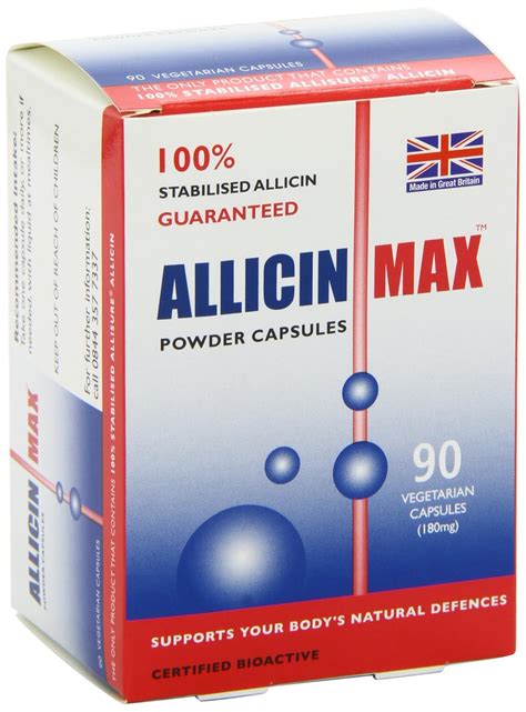 A-Z Of Allicin Max, Natures Antimicrobial Agent - Shop4Supplements