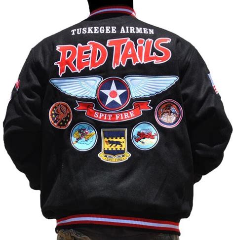 Tuskegee Airmen - red tails jacket – It's A Black Thang.com