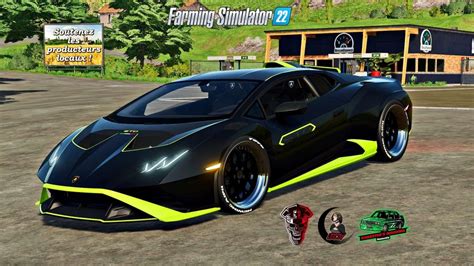 Lamborghini Huracan STO v1.0.0.0 LS22 - Farming Simulator 22 mod / LS22 Mod