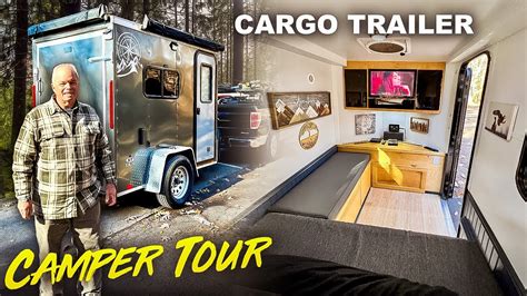 5×8 Cargo Trailer Camper Conversion Floor Plan | Floor Roma