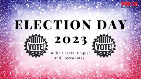 Election Day in the Coastal Empire, Lowcountry: Live Results