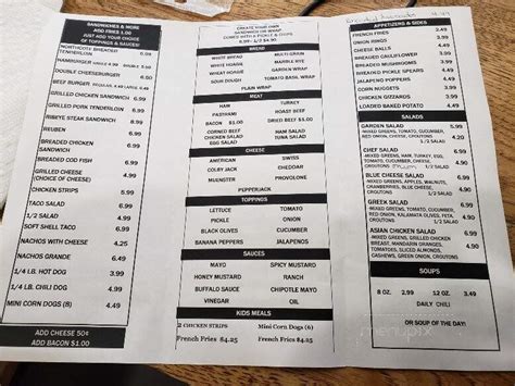 Menu of Hometown Market Meats & Deli in Knoxville, IA 50138