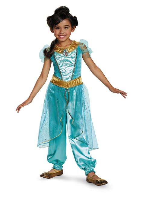 Jasmine Disney Girls Costume - Princess Costumes