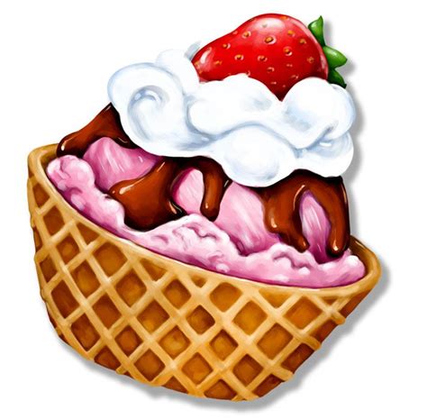 Ice cream sundae ice cream clip art at vector clip art - Clipartix Ice Candy, Candy Cake, Ice ...