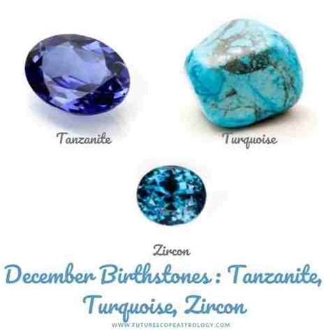 Birthstone for December : Turquoise, Zircon, and Tanzanite (all you ...