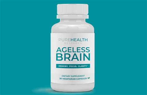 Ageless Brain Formula Reviews (2021) Legit PureHealth Research Supplement?