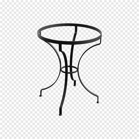 Coffee Tables Wrought iron Galvanization, table, angle, furniture png | PNGEgg