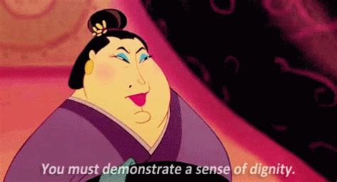 Mulan Matchmaker GIF - Mulan Matchmaker Dignity - Discover & Share GIFs