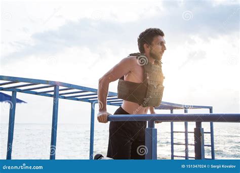 Exercise with Military Plate Carrier Stock Photo - Image of strong, carrier: 151347024