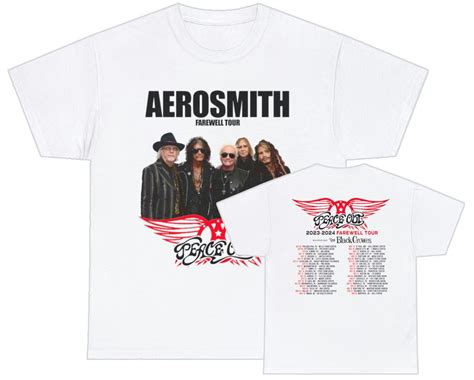 Aerosmith 2023 - 2024 Peace Out Farewell Tour with The Black Crowes ...